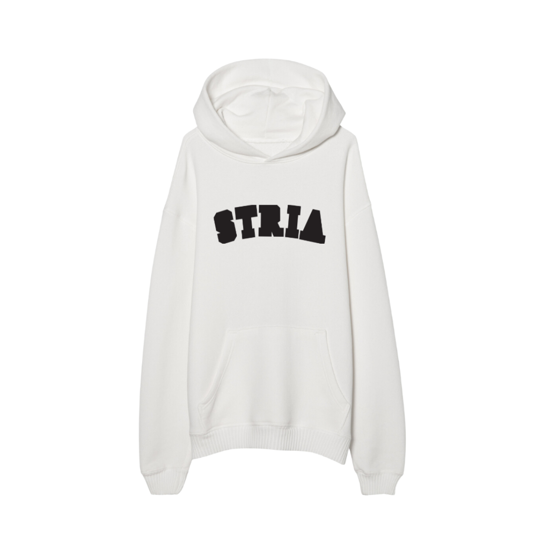 'Home For The Winter' White Hoodie