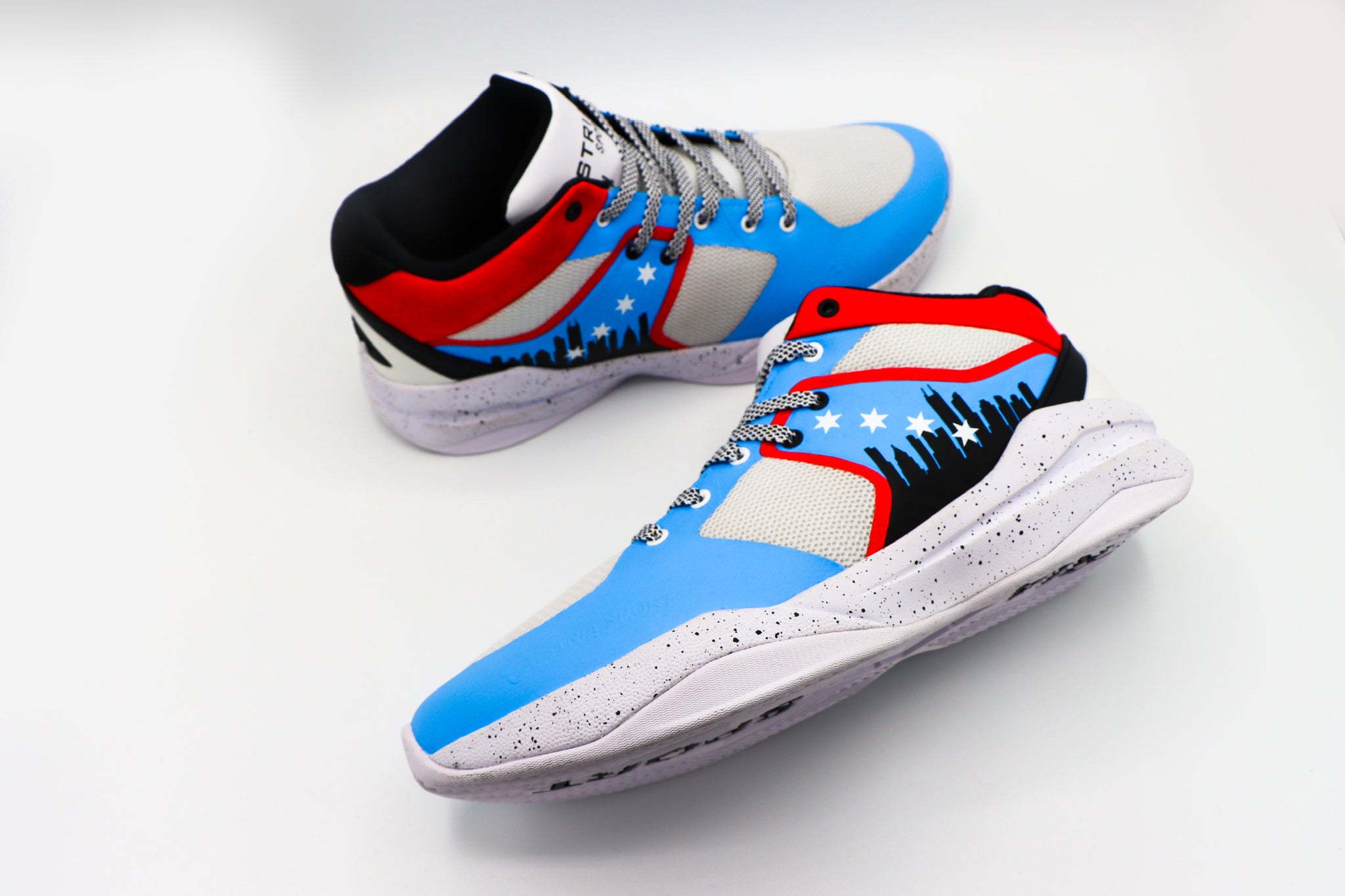 Stria Sport Limited Edition "Chicago" Performance, basketball shoe, red white blue